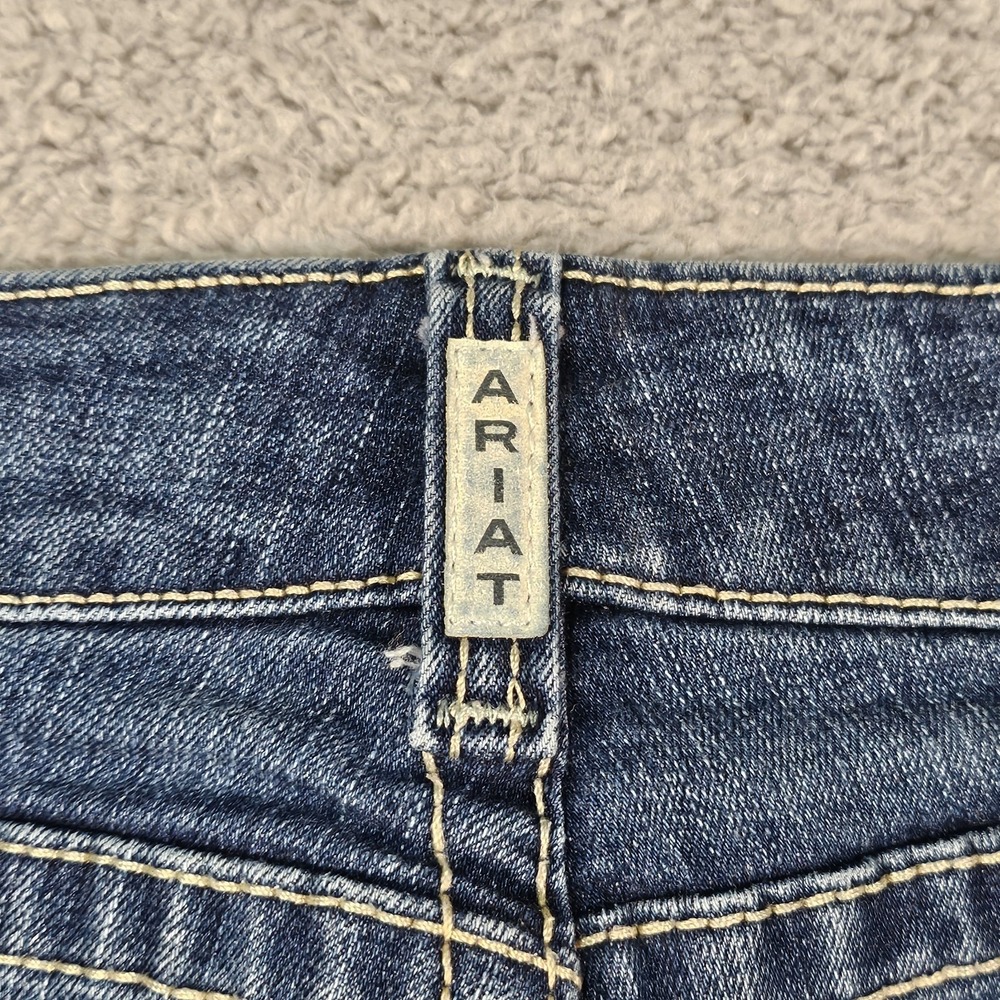 Ariat Jeans Womens 29R Bootcut Mid Rise Western Cowgirl Gorpcore - Picture 11 of 16